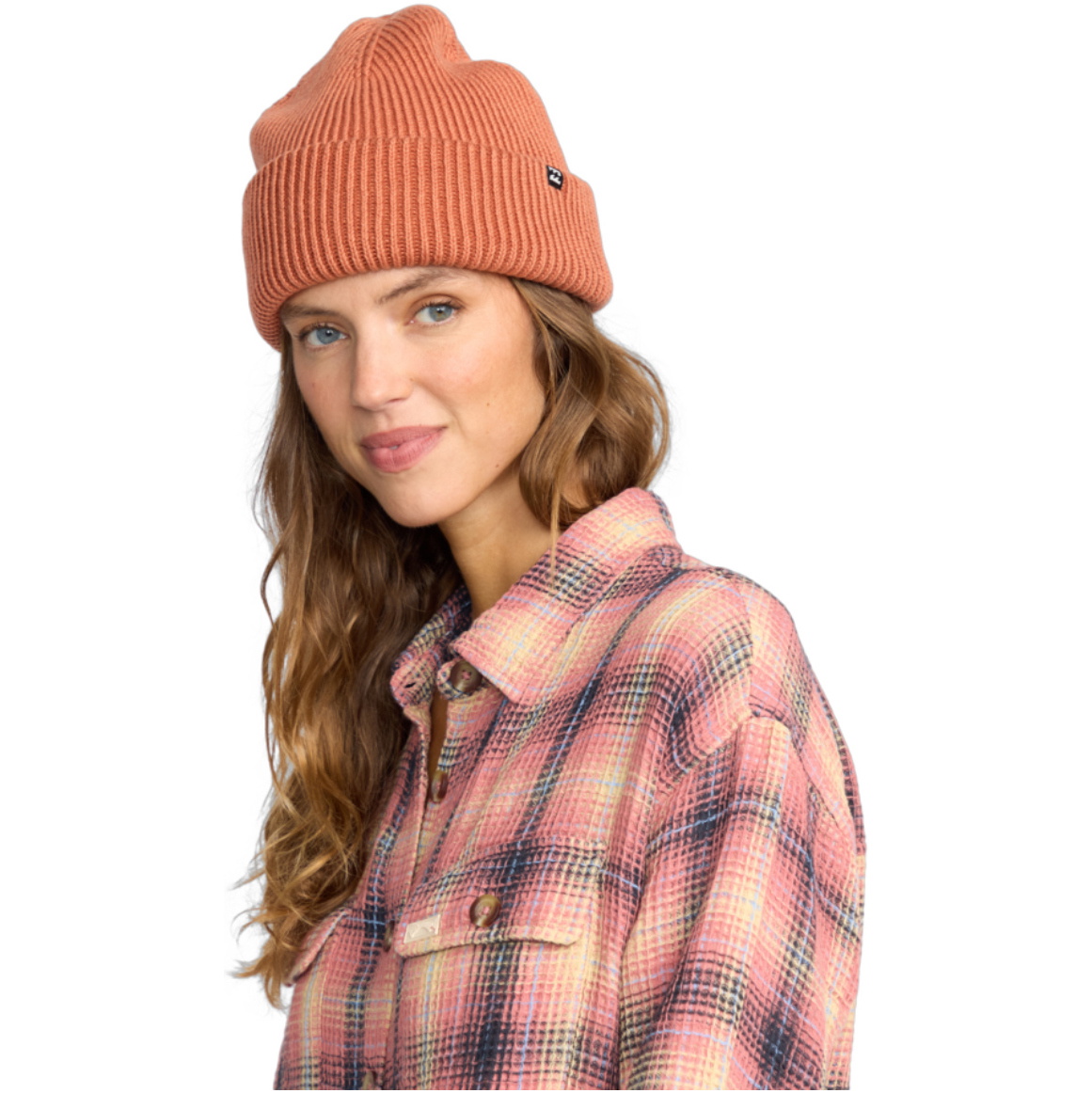 2025 Billabong Womens Wave Check Beanie 24E583500 - Kiss The Earth